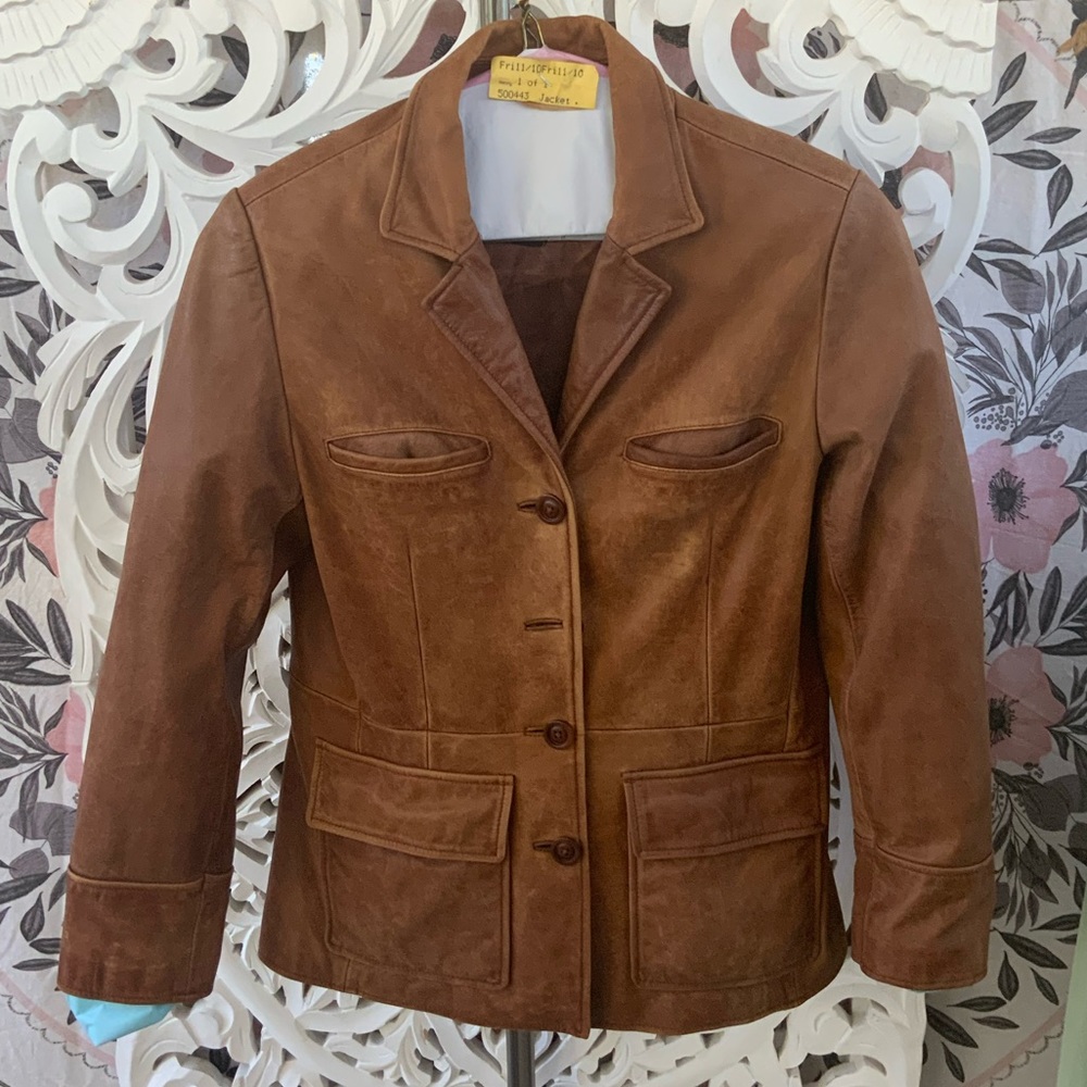 Mossimo Genuine Leather Jacket